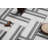 Quilt Random Sized Marble Chevron Mosaic Wall & Floor Tile-36933639