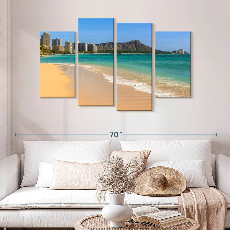Gillard Waikiki Gillard Gold Coast, H 32 po x l 52 po