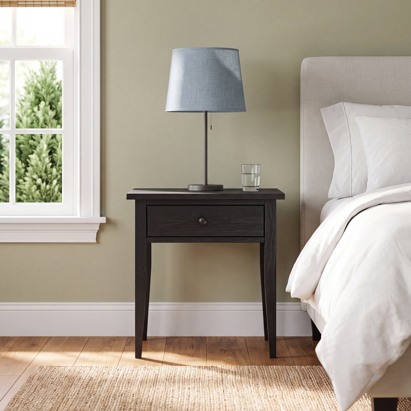 Bronwyn Nightstand, Black