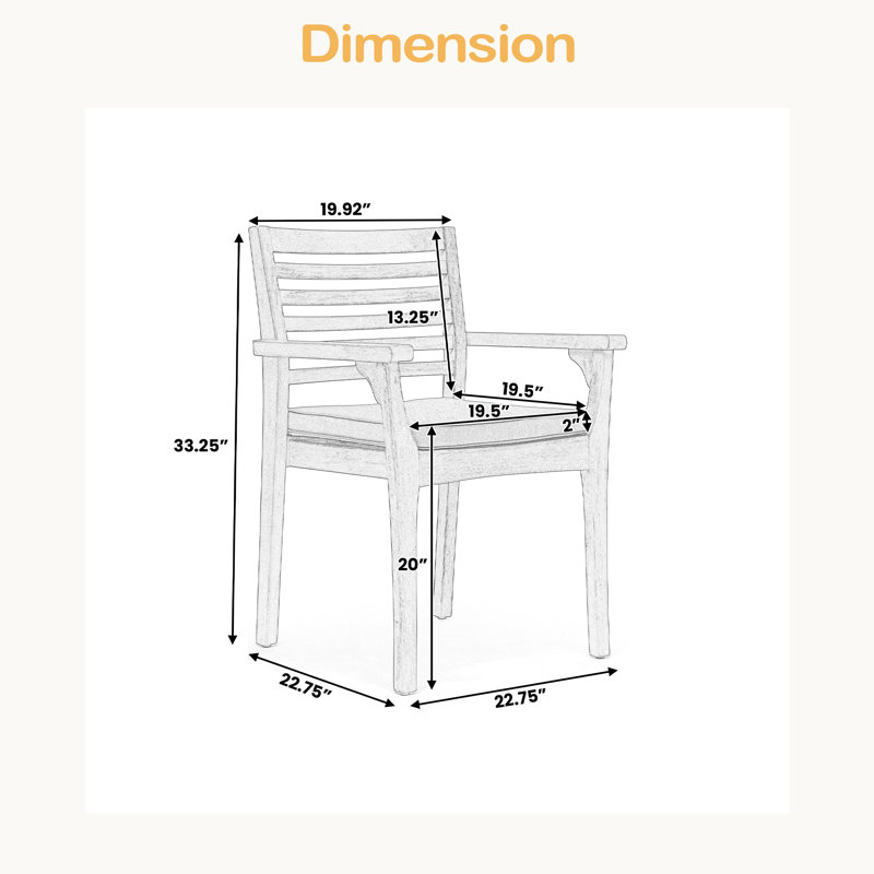 Chaise de salle à manger, ensemble de 2, Brun foncé