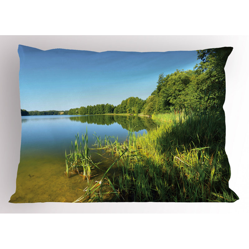 Sun Polyester Sham Set, Twin