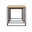 Ensemble de 3 tables gigognes
