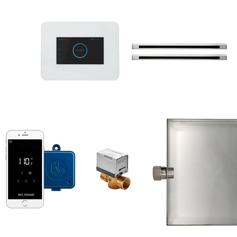 Ensemble de générateur de vapeur iButler Max, Blanc