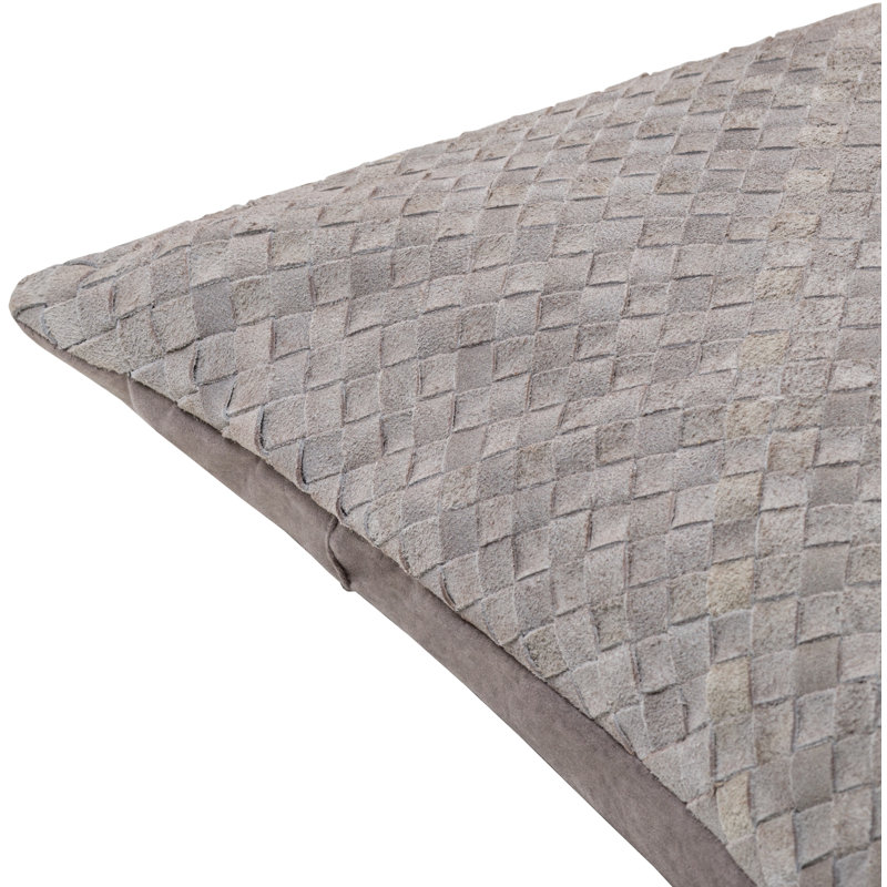Geometric Throw Pillow, Down, 18" x 18"