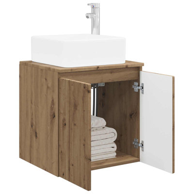 Single Bathroom Vanity with Ceramic Basin