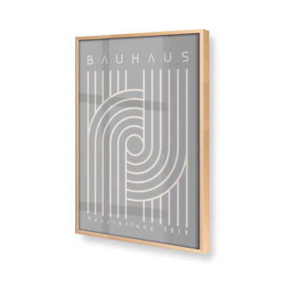 Bauhaus 1919, reproduction linéaire harmonisée