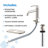 Kinzie Single Handle Single Hole Bathroom Faucet with Deckplate and Metal Touch Down Drain Included-118486798