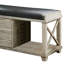 Banc de rangement tiroir Severin