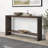 Osman Rectangular Console Table in Antiqued Gray Oak-106713761-106713762