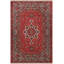 Tapis décoratif rétro bourgogne traditionnel lavable à la machine-471639288