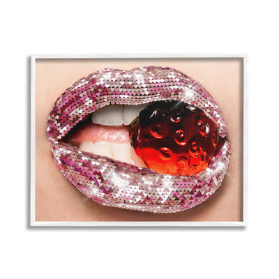 Glam Biting Candy Giclee Art by Ziwei Li