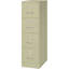  Classeur vertical moderne en métal beige à 4 tiroirs pré-assemblé