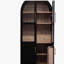 Kitchen Pantry Cabinet Storage Cabinet with Adjustable Shelves, Hidden Drawer and Glass Door-950651131