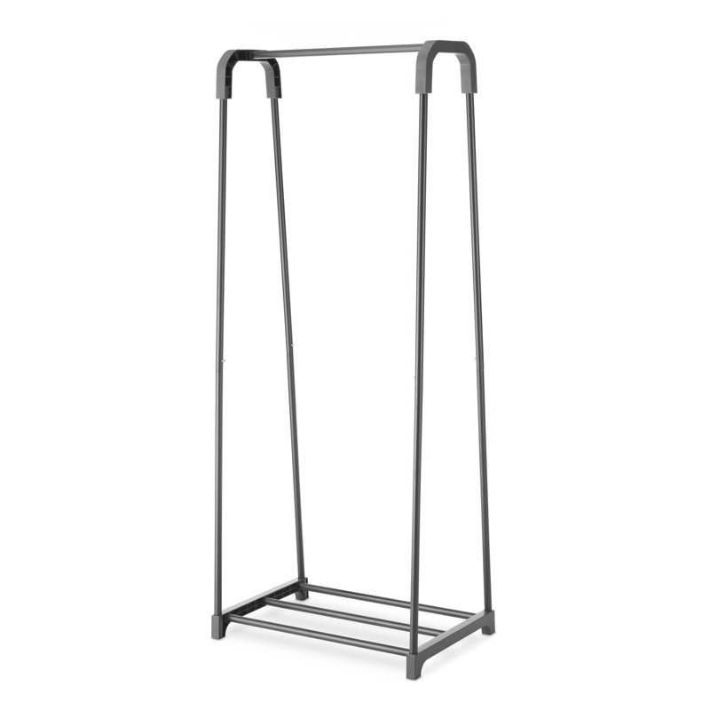 GARMENT RACK W/SHELF