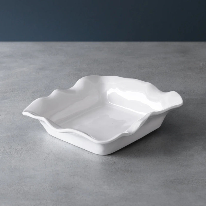 White Luxury Melamine Beverage Napkin Holder
