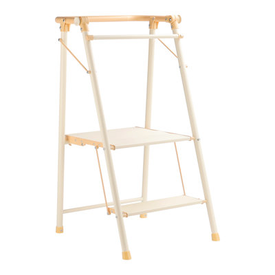 2-Step Kitchen Stepper Folding Step Stool, Step Ladder