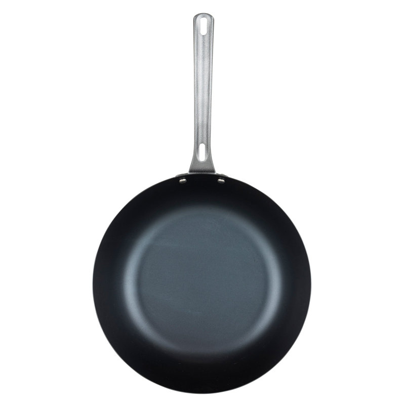 Viking 2 Piece Blue Carbon Steel Wok and Fry Pan Set