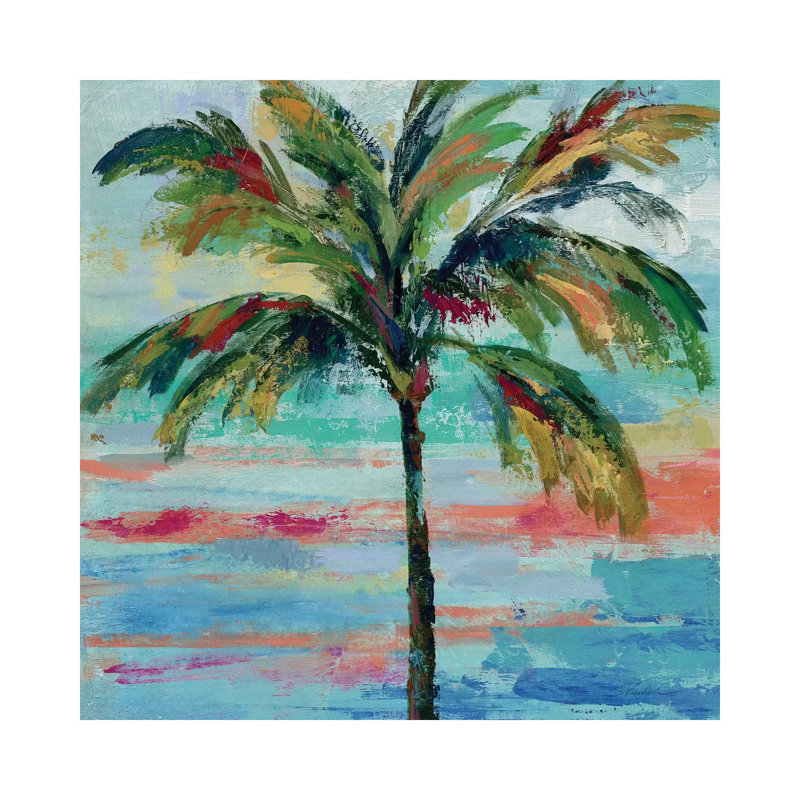 California Palm II by Silvia Vassileva - Wrapped Canvas Gallery-Wrapped Canvas Giclée, Wrapped Canvas