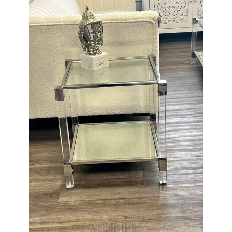 Table d'appoint Galicia, Argent