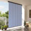 Vidaxl Outdoor Roller Blind Striped Fabric-117470685-117470661
