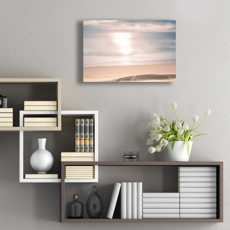 " Smooth Waters " by Nathan Larson, 16" H x 24" W x 0.2" D