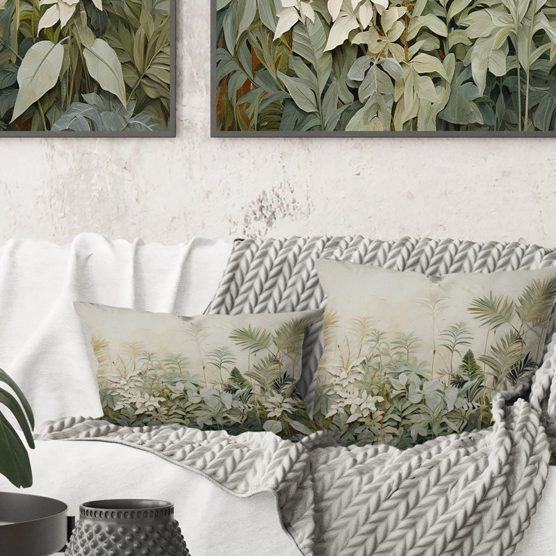 Coussin décoratif Vintage Jungle Landscape I - Jungle