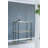 3-Tier Metal Console Table With Mirrored Shelf