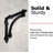 Jakin Half Round Wall Shelf Bracket