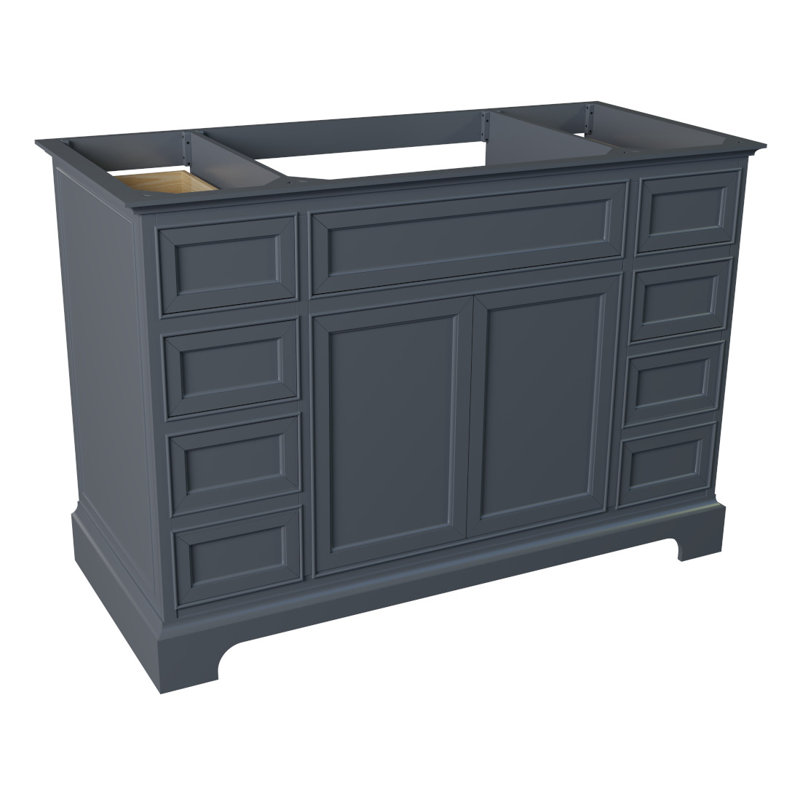 Shelby 48'' Single Bathroom Vanity Base Only, Gray