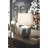 Signature Design By Ashley Malthace Metal Accent Table Lamp With Hammered Aluminum And Modified Drum Shade