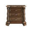 Ensemble de chambre à coucher rembourrée 5 pièces en bois massif Muller-255048881