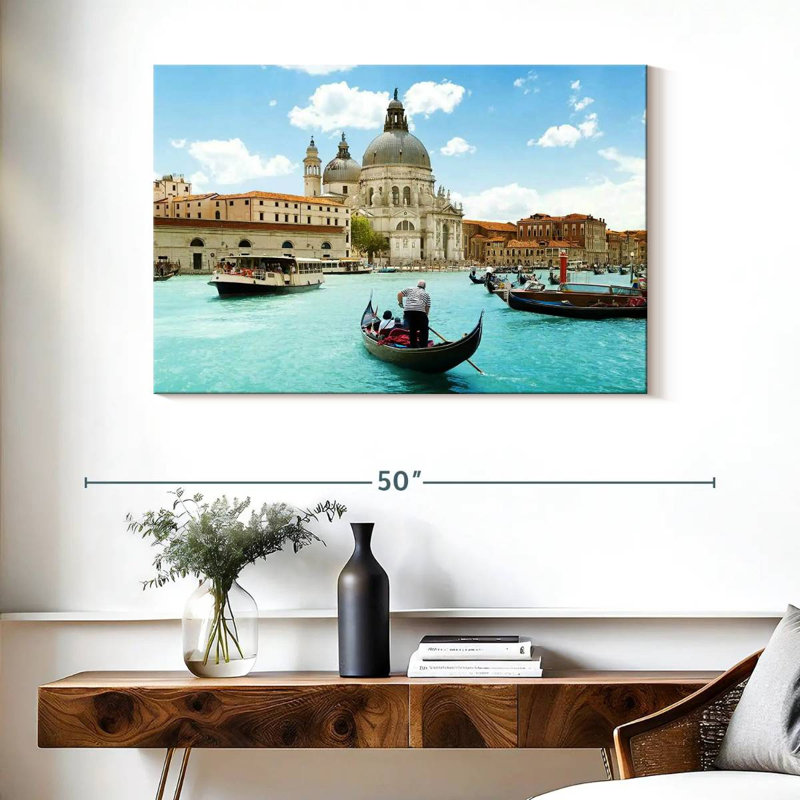 Bateaux Ravi Grand Canal, H 26 po x l 39 po