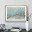First Snow at Veneux-Nadon by Alfred Sisley - Picture Frame Painting-62797837-62797836