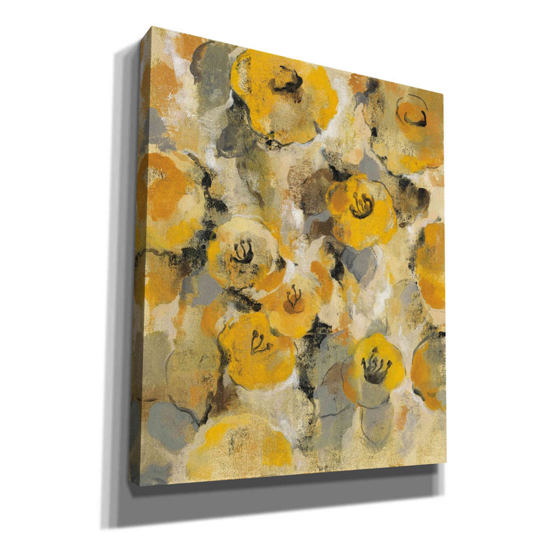 «Yellow Floral II» par Silvia Vassileva, H 24 po x l 20 po x P 0,75 po