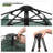 4-Person Waterproof Instant Camping Tent, Quick Setup Dome Tent with Double Layer Flysheet for Family Outdoor Adventures-90570279