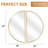 Arched Metal Wall Mirror for Bathroom, Decor, Living Room-909602353-909602352