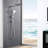 Metal Shower With 10" Rain Head And Handheld - Wall Mount, 3 Spray Functions, Adjustable Angle, To Scratches Corrosion Mounted Package Showers , Metal, Options, Slide, Coating