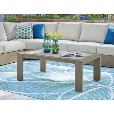 Cheyann Outdoor Coffee Table by Wade Logan