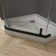 36'' W 76'' H Frameless Neo-angle Reversible Shower Kit