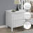 Tommy 2 Drawer Nightstand Set Of 2, Bedside Tables With Storage Drawers, Compact Wood Night Stands For Bedroom, End Table Or Side Table For Living Room, 15.7" D X 18.9" W X 21.3" H, White