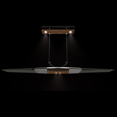 Luminaire suspendu linéaire l 52,125 po Blade