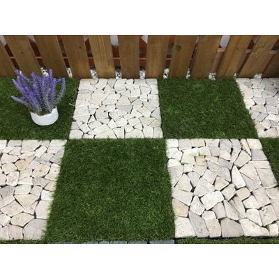 Courtyard Casual Furniture Courtyard 12 " L x 12 " W Stone Tile