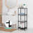 4 - Tier Brown Storage Shelf