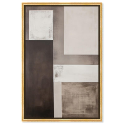 «Quiet Geometric I» par Art Remedy