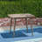 Charming Outdoor Wooden Table With Sturdy Construction For Versatile Use
