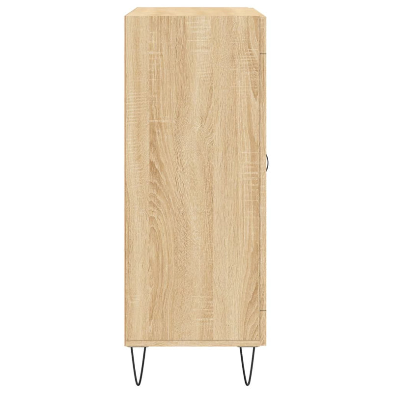 Marialyce Display Cabinet, Sonoma Oak