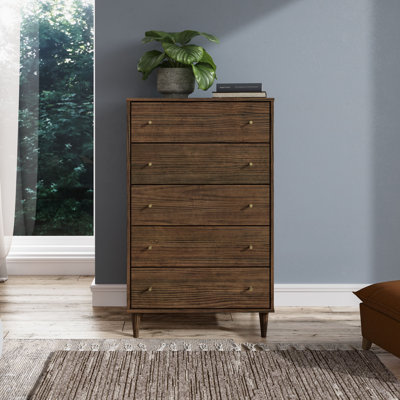 Commode 5 tiroirs Mid-Century