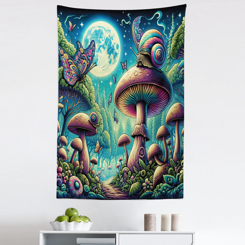 Tapisserie en microfibre, H 30 po x l 45 po