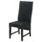 Gisel Upholstered Dining Side Chair Black-107168776