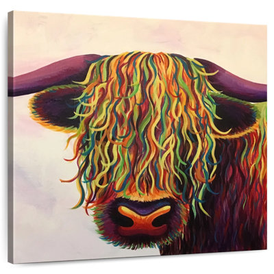 Funky Highland Cow